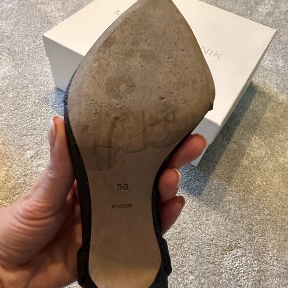 Alexander Wang Textured Black Heels - Picture 4 of 5